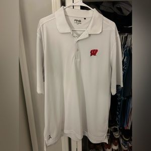 Vintage University of Wisconsin Ping Golf Polo